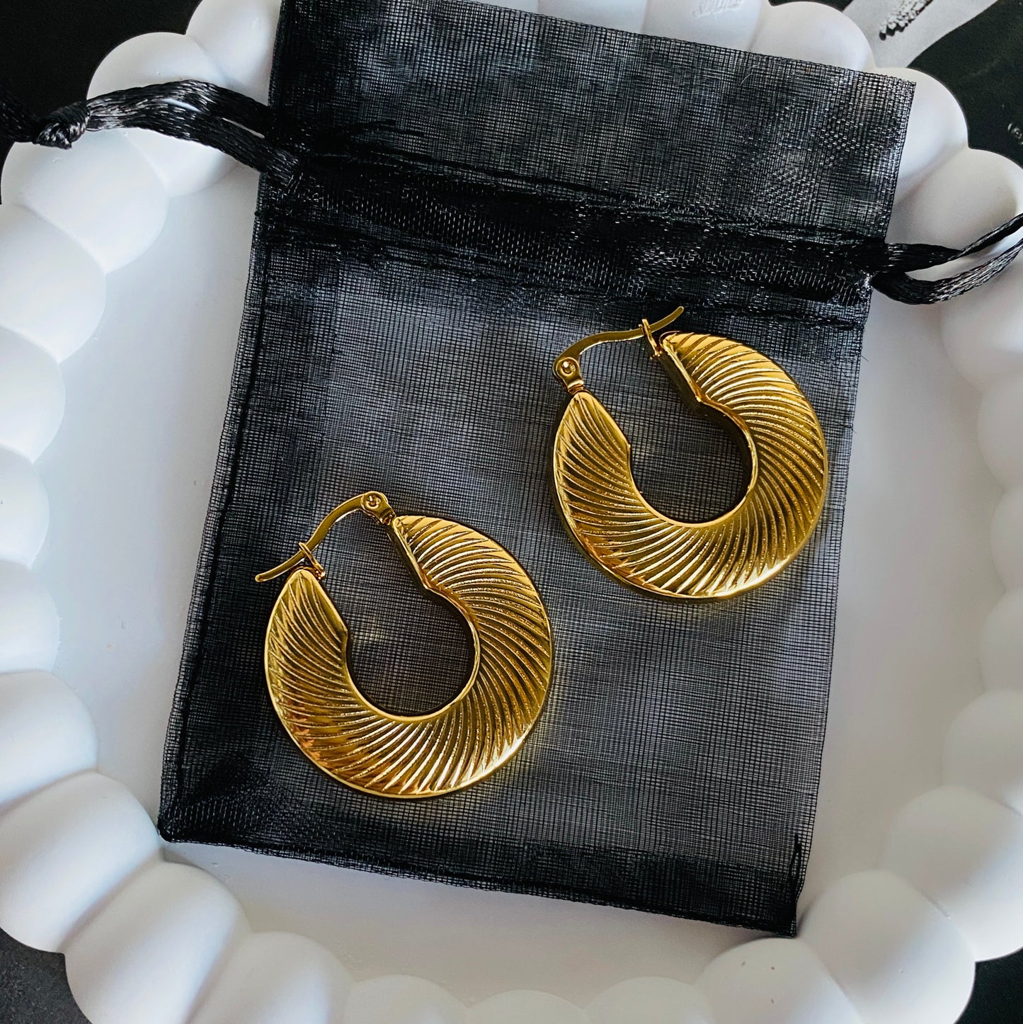 Pamela Hoop Earring