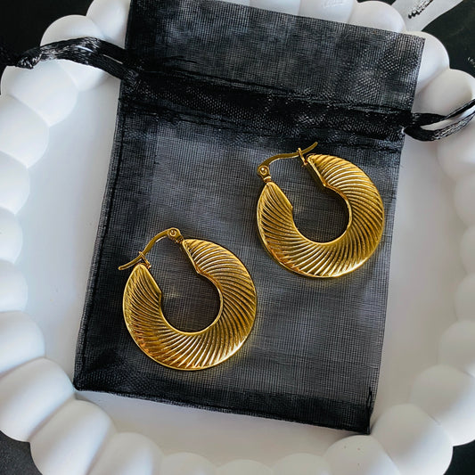 Pamela Hoop Earring